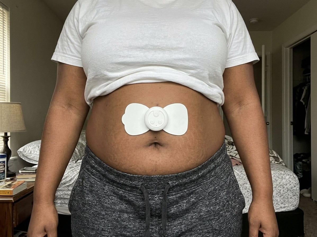 Customer photo review of FemmaBelle™ Dispositivo per il sollievo istantaneo dal dolore mestruale