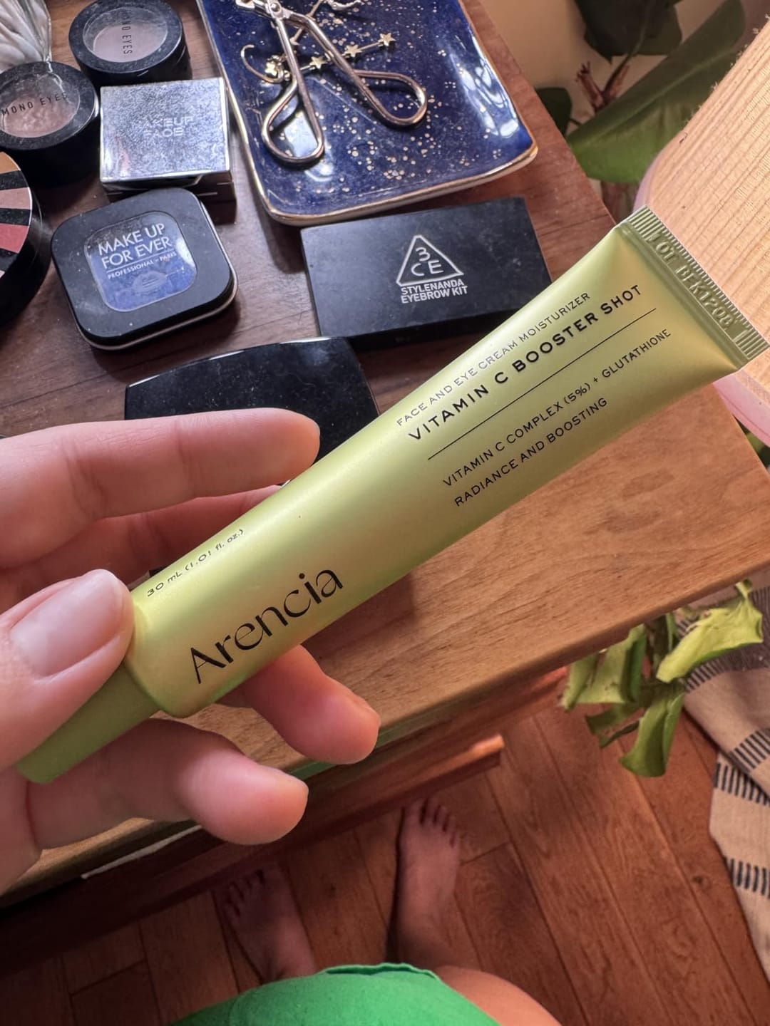 Customer photo review of Arencia Vitamin C Booster Shot
