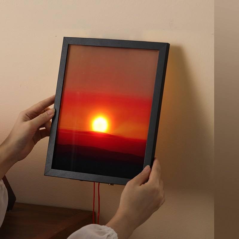 Customer photo review of Kinetic Sunrise Wall Light