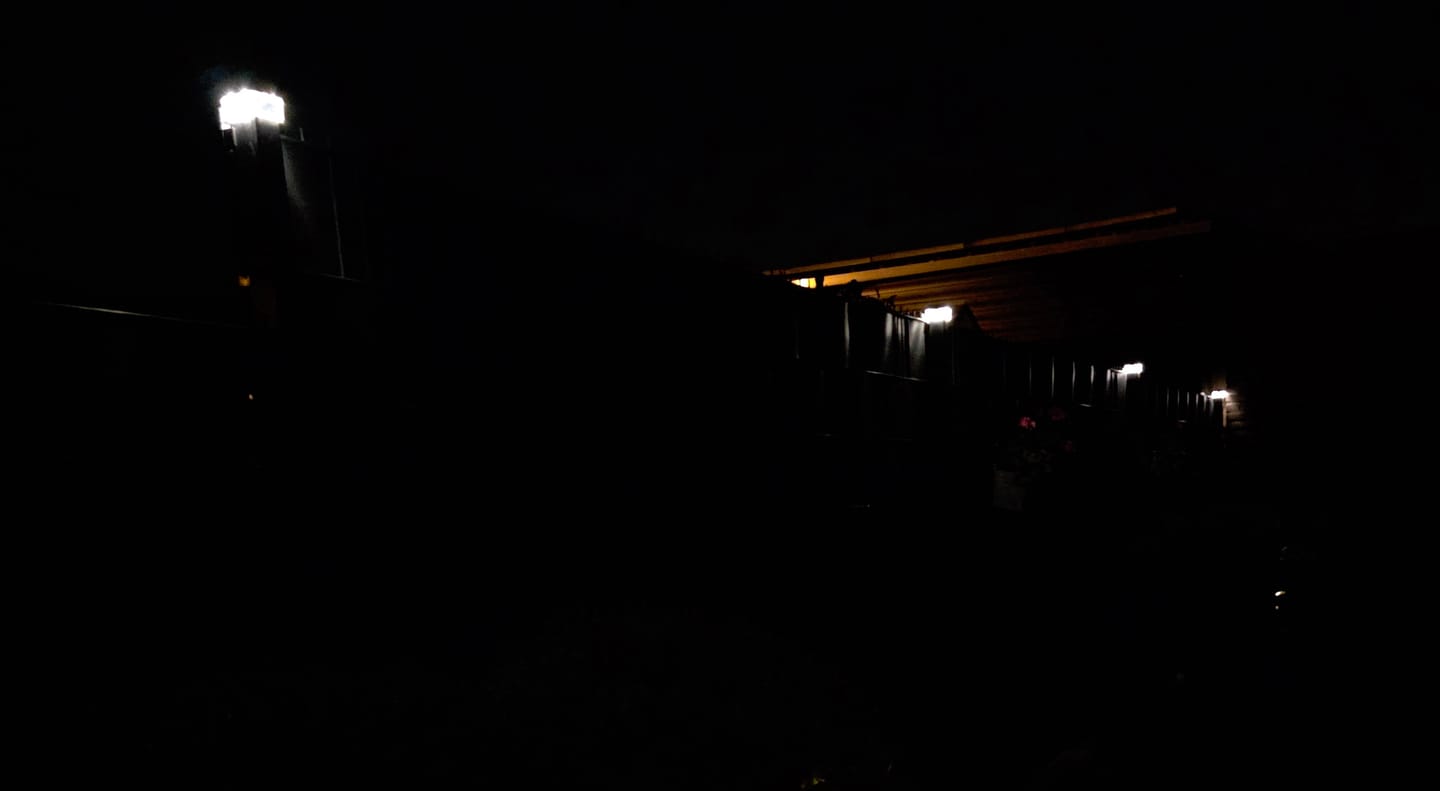 Customer photo review of 6040 Solar Zaunleuchte LED - 60X40mm
