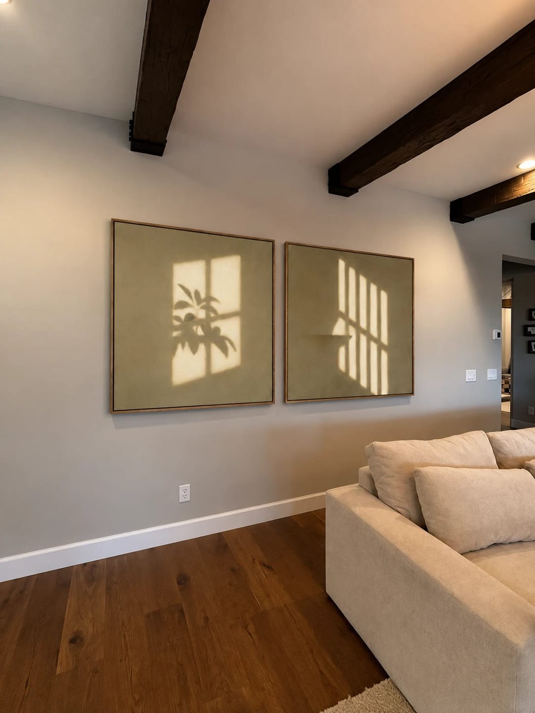 Customer photo review of Expressive Contemporary Art｜Window Stillness