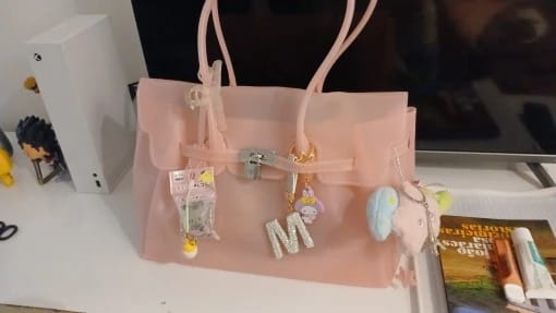Customer photo review of Alicia Structured Top Handle Satchel