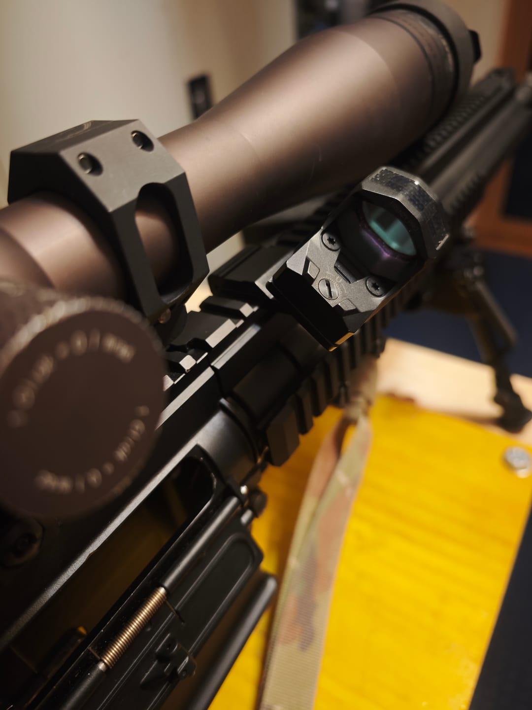 Customer photo review of Vector Optics SCFRM-29 Universal 45° Offset Red Dot Sight Mount