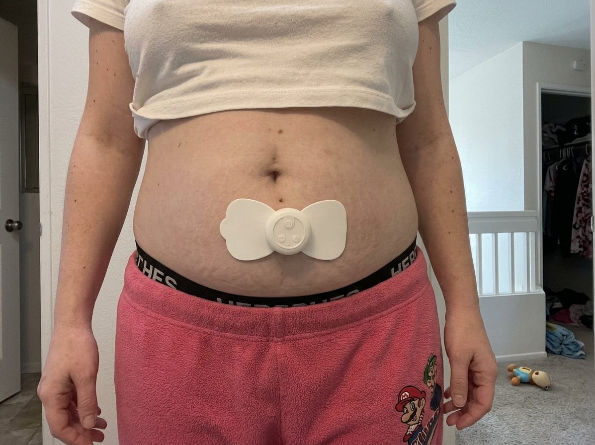 Customer photo review of FemmaBelle™ Dispositivo per il sollievo istantaneo dal dolore mestruale