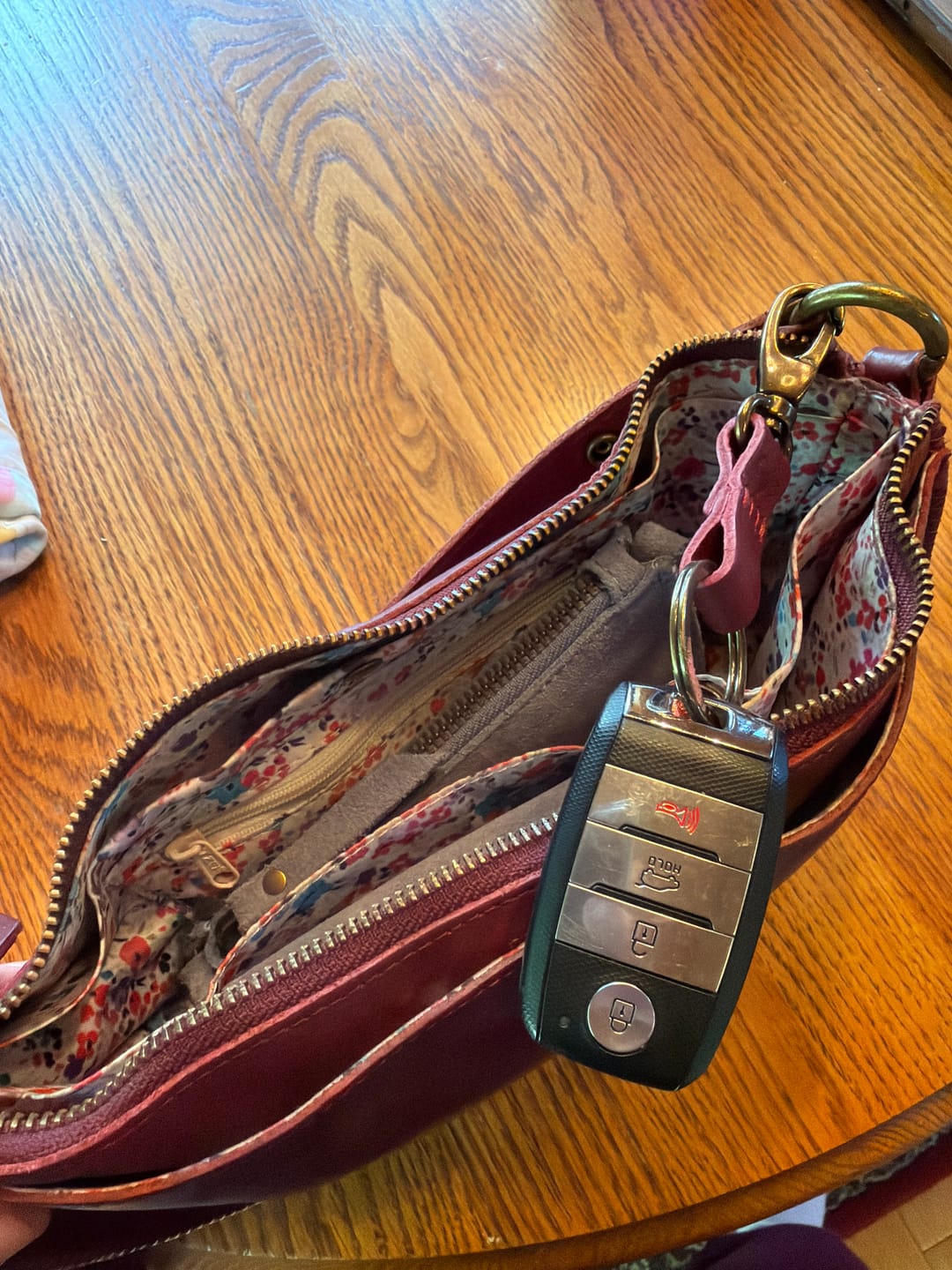 Customer photo review of Cherry Keychain