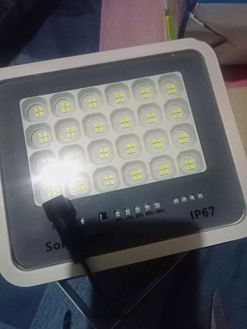 Customer photo review of Sentry™ Automatic Solar Flood Light