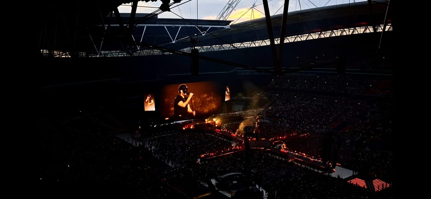 Customer photo review of The Weeknd - Personalised Newspaper Style Concert Poster