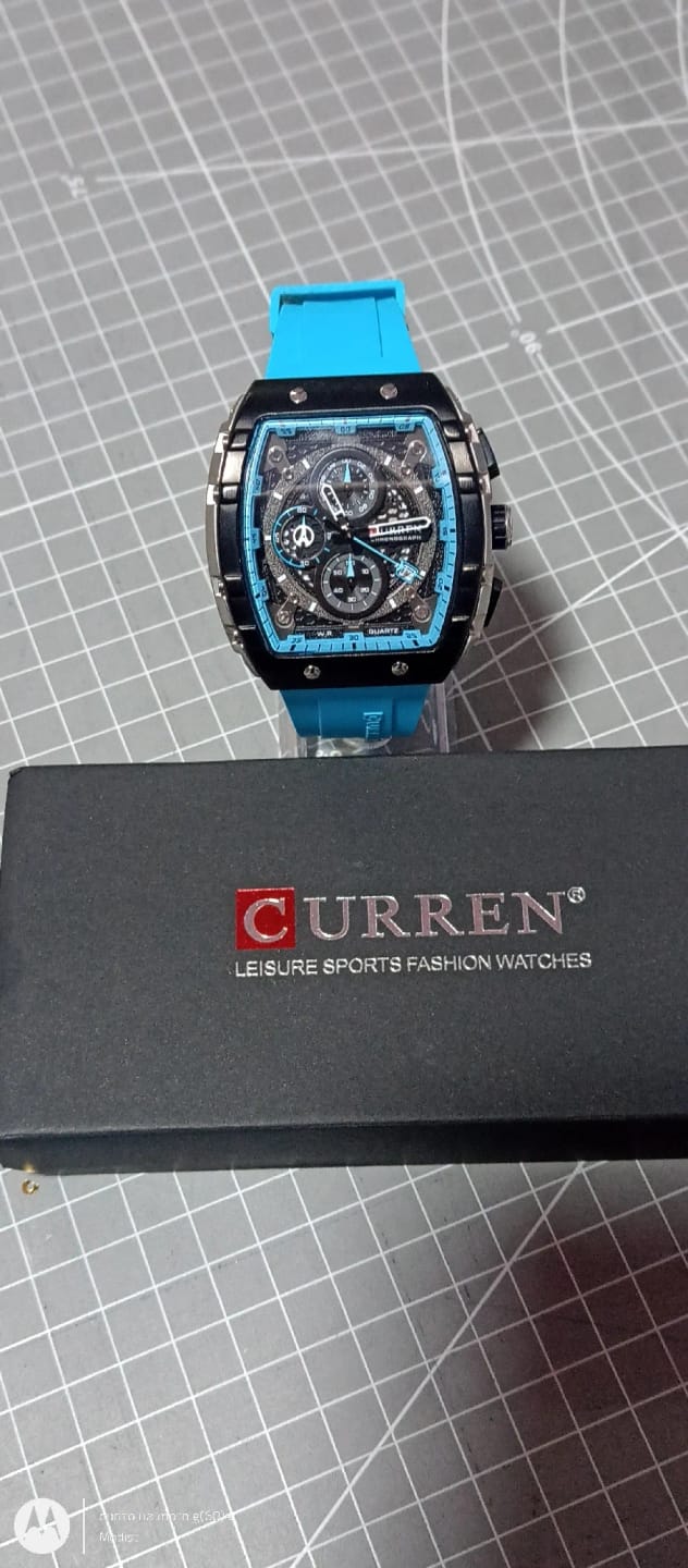 Customer photo review of CURREN 8442 Luxury Sport Watch
