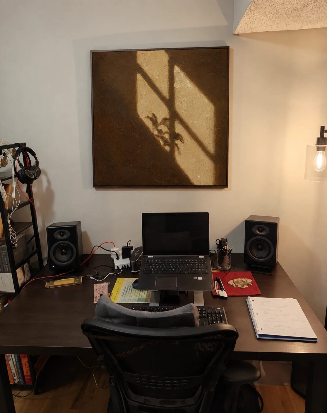 Customer photo review of Expressive Contemporary Art｜Amber Shadows