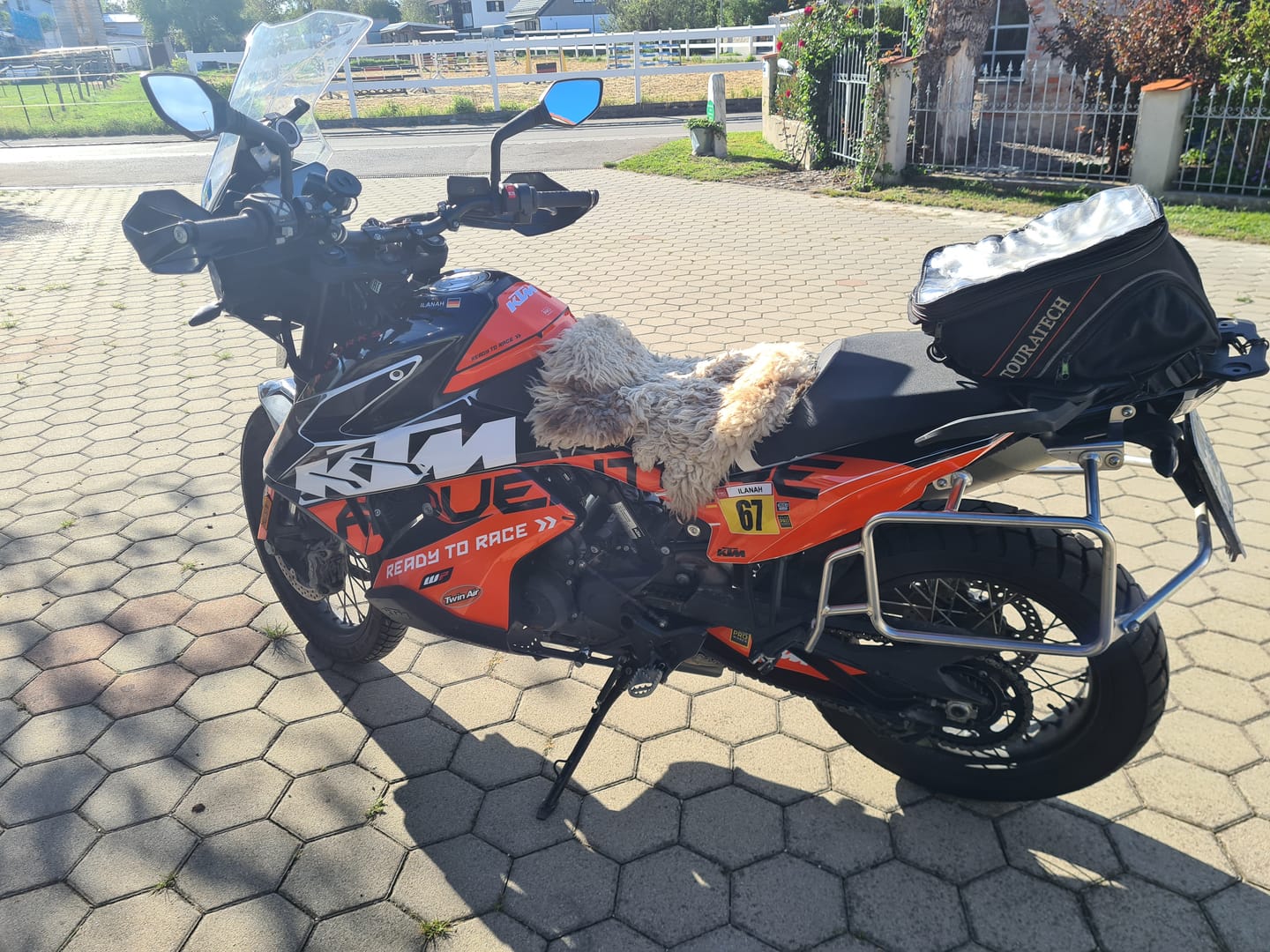 Customer photo review of KTM 790/890 Adventure R/S GRAPHICS - "Waypointer" (Midnight)