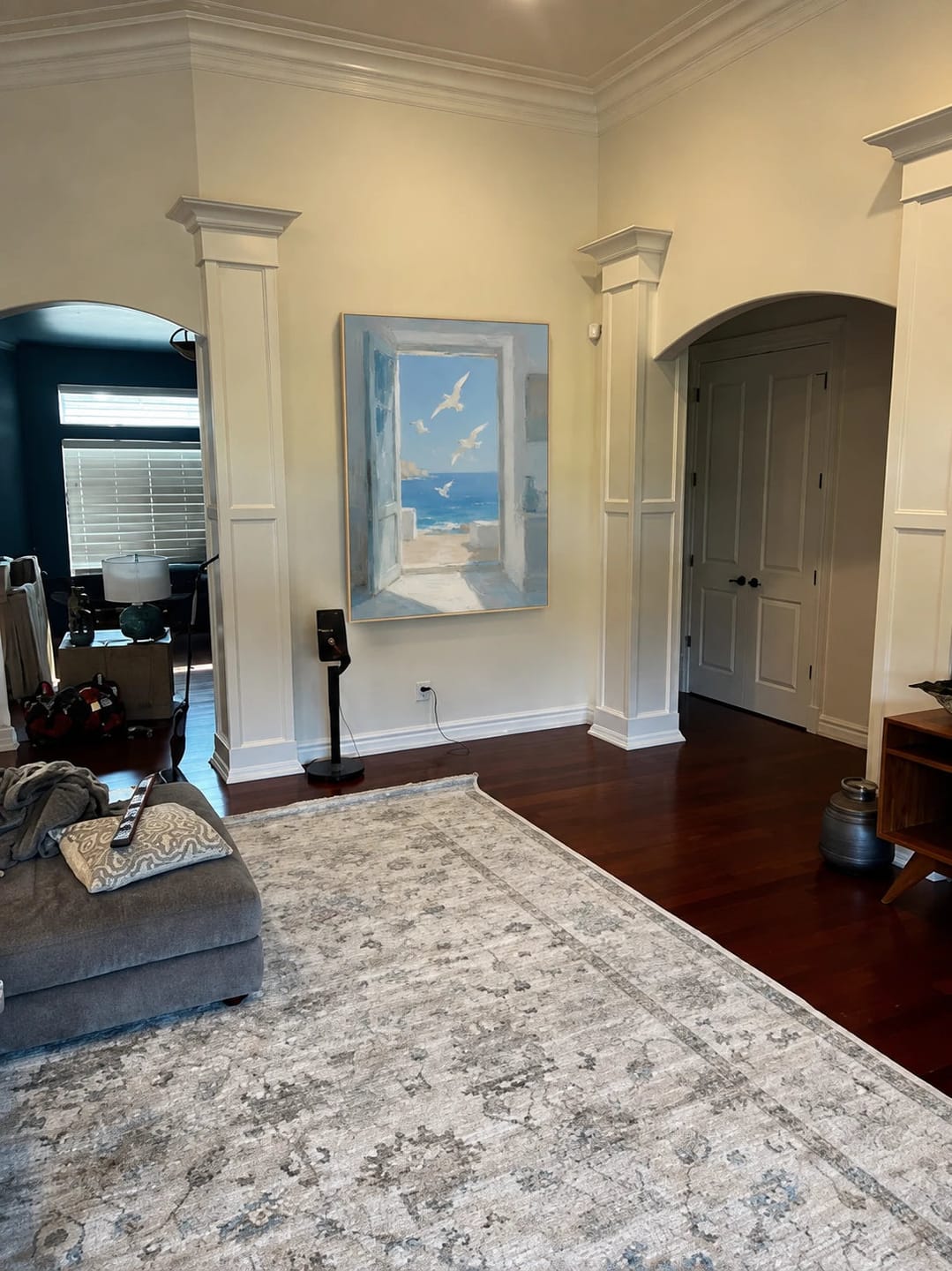 Customer photo review of Expressive Contemporary Art｜Coastal Morning View