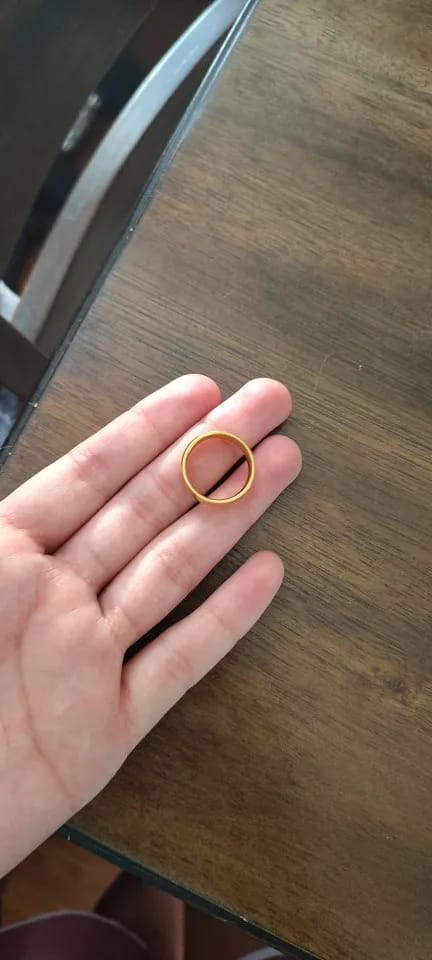 Customer photo review of Anneau (or)