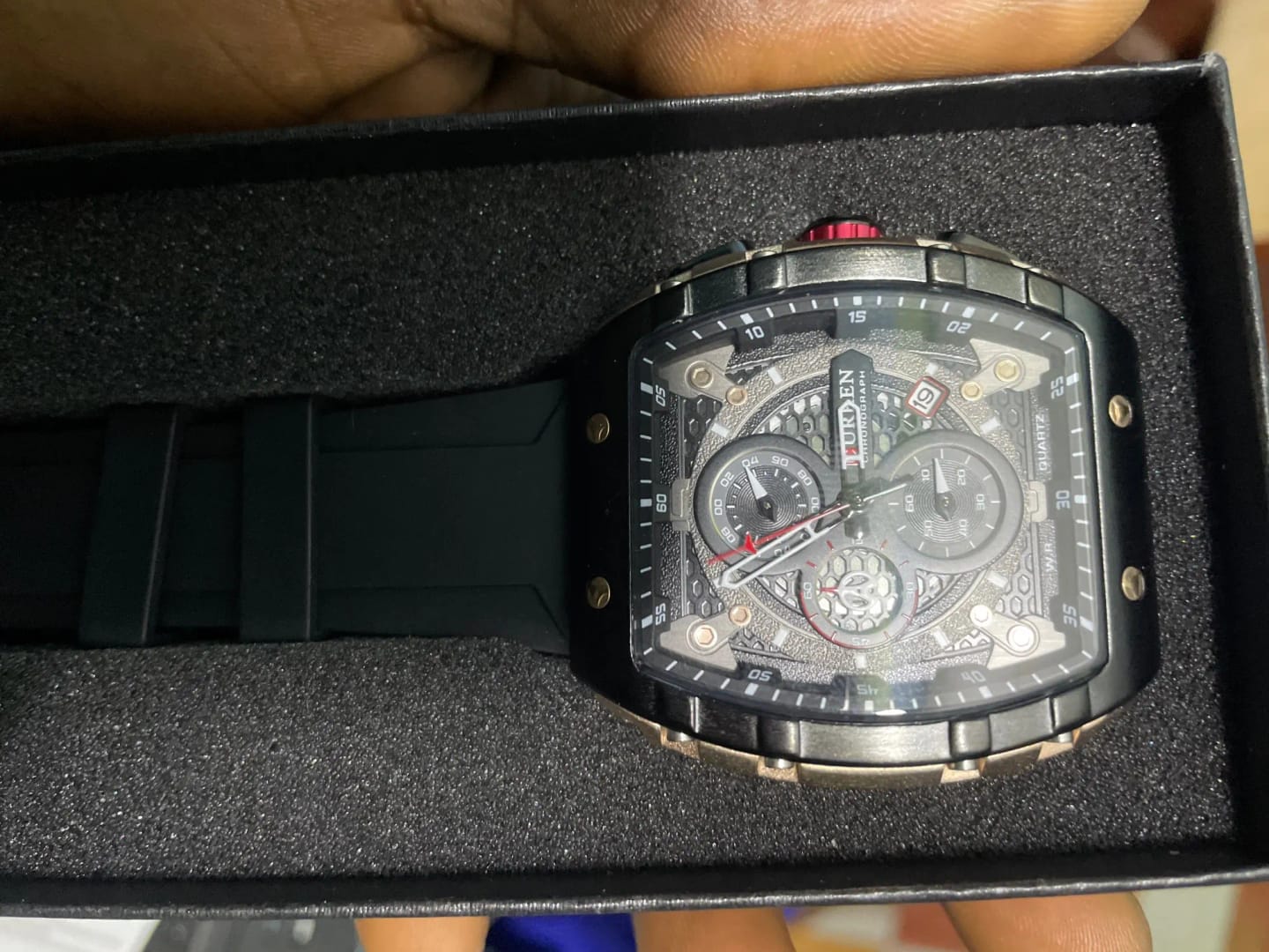 Customer photo review of CURREN 8442 Luxury Sport Watch