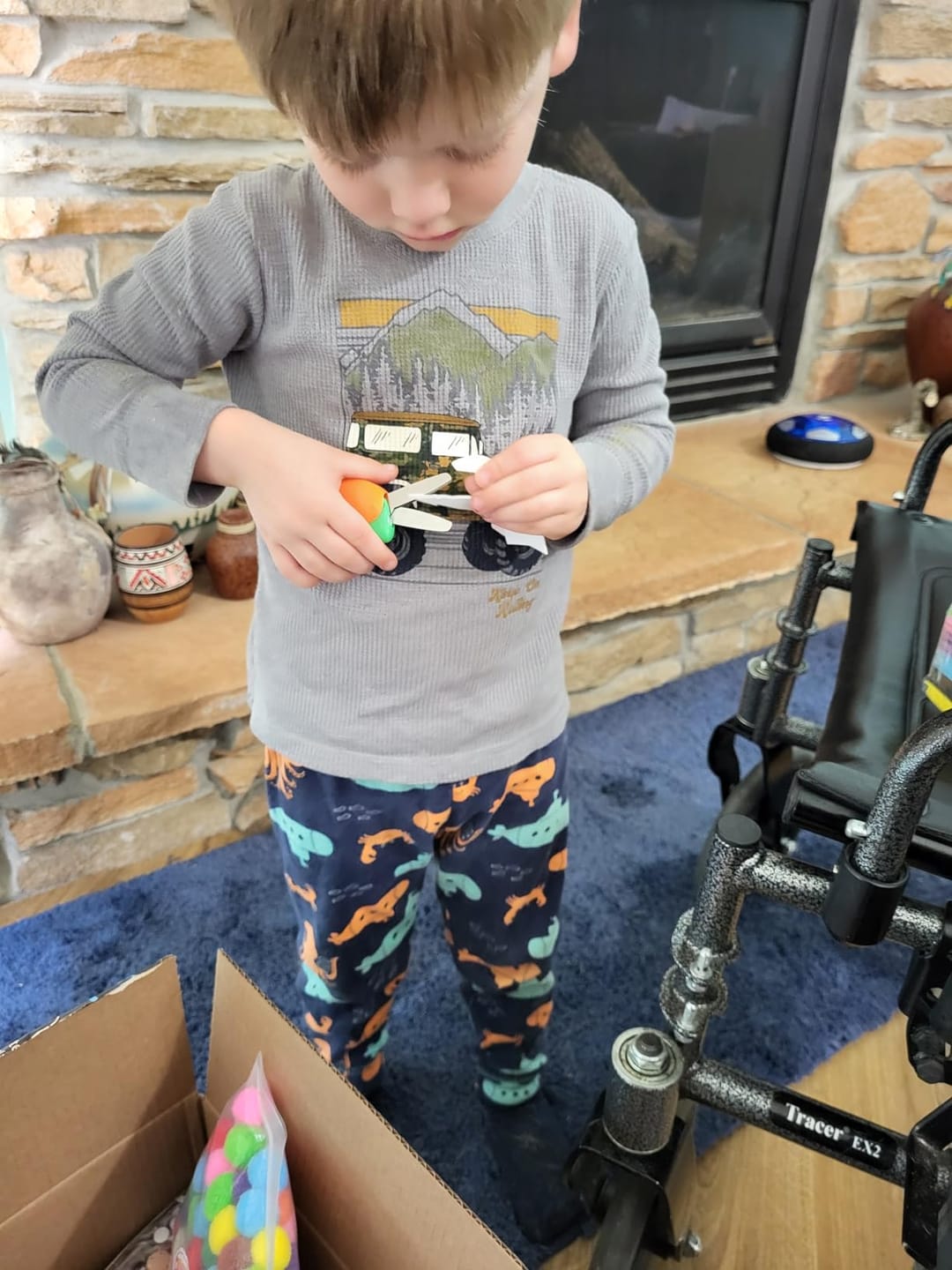 Customer photo review of Toddler Scissors
