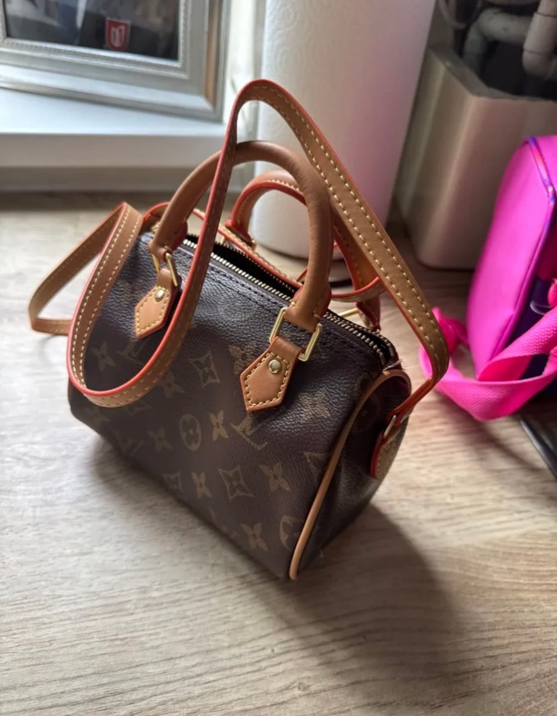 Customer photo review of Luxury Monogram Handbag