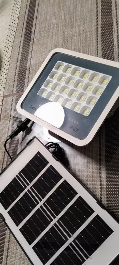 Customer photo review of Sentry™ Automatic Solar Flood Light