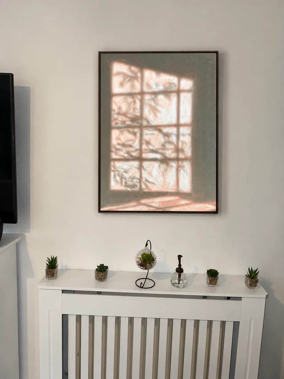 Customer photo review of Expressive Contemporary Art｜Soft Window Glow
