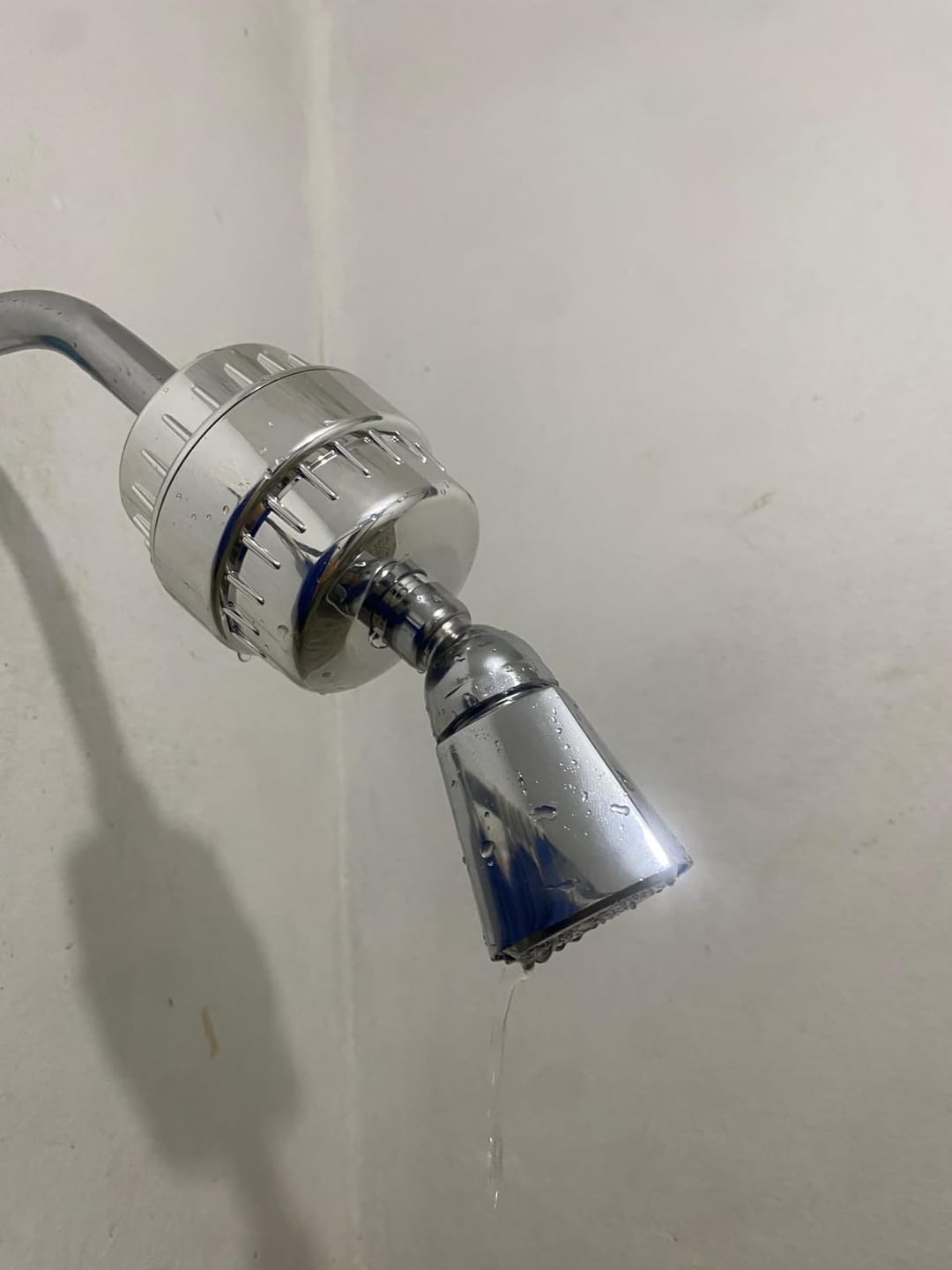 Customer photo review of Filtered Shower Head System — 20-Stage Chlorine & Heavy Metal Filter + 2 FREE Replacement Cartridges