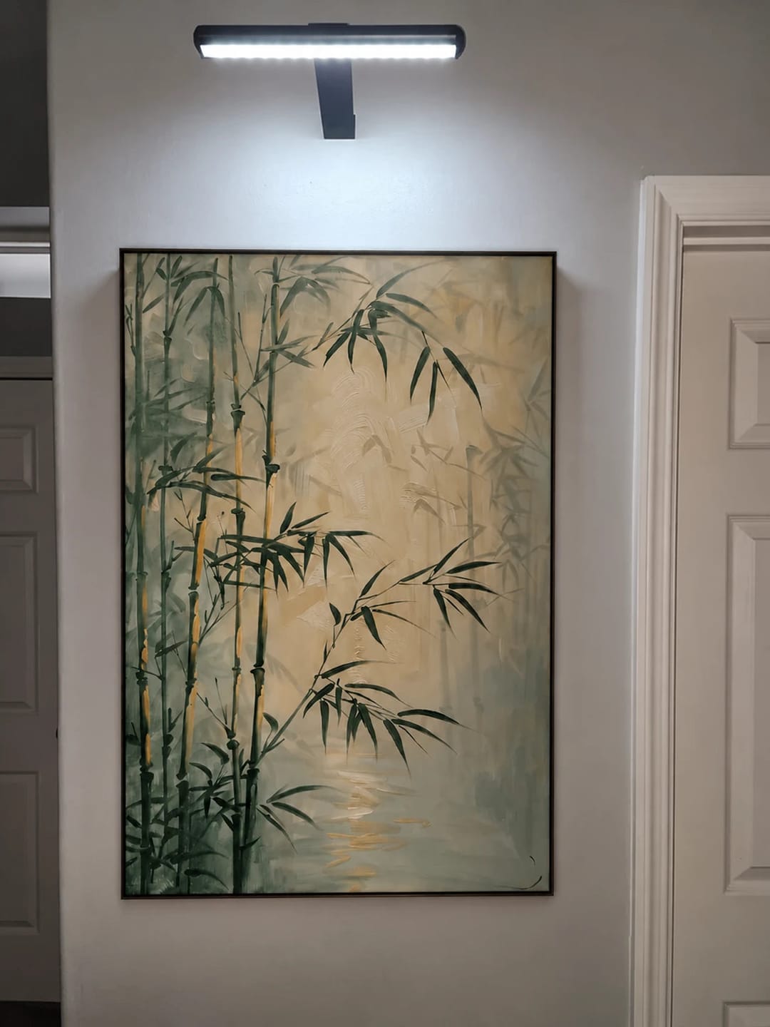 Customer photo review of Expressive Contemporary Art｜Bamboo Serenity Study