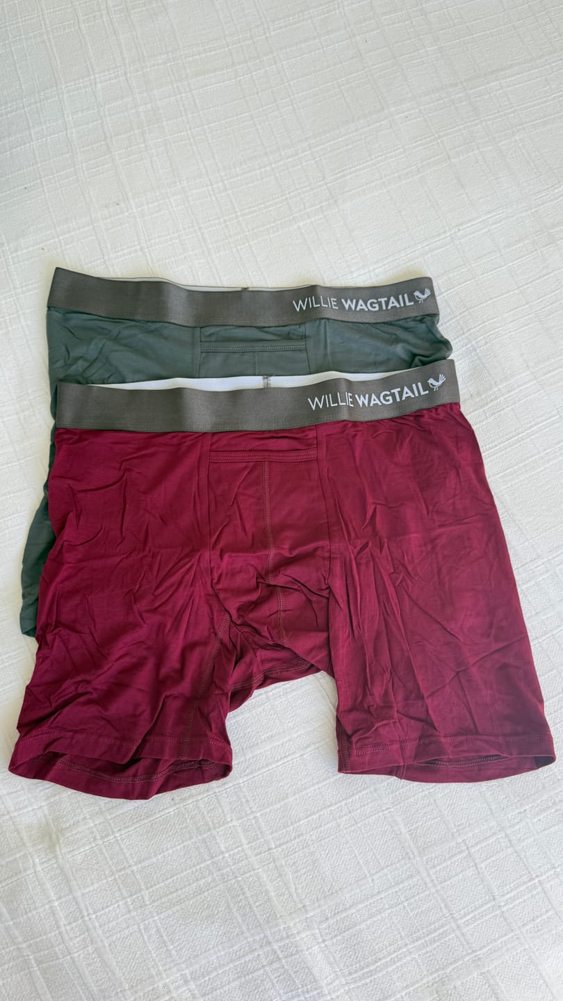 Customer photo review of Grey Slate - Boxer Briefs