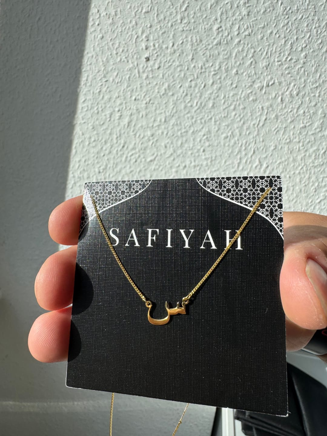 Customer photo review of Namensarmband Arabisch