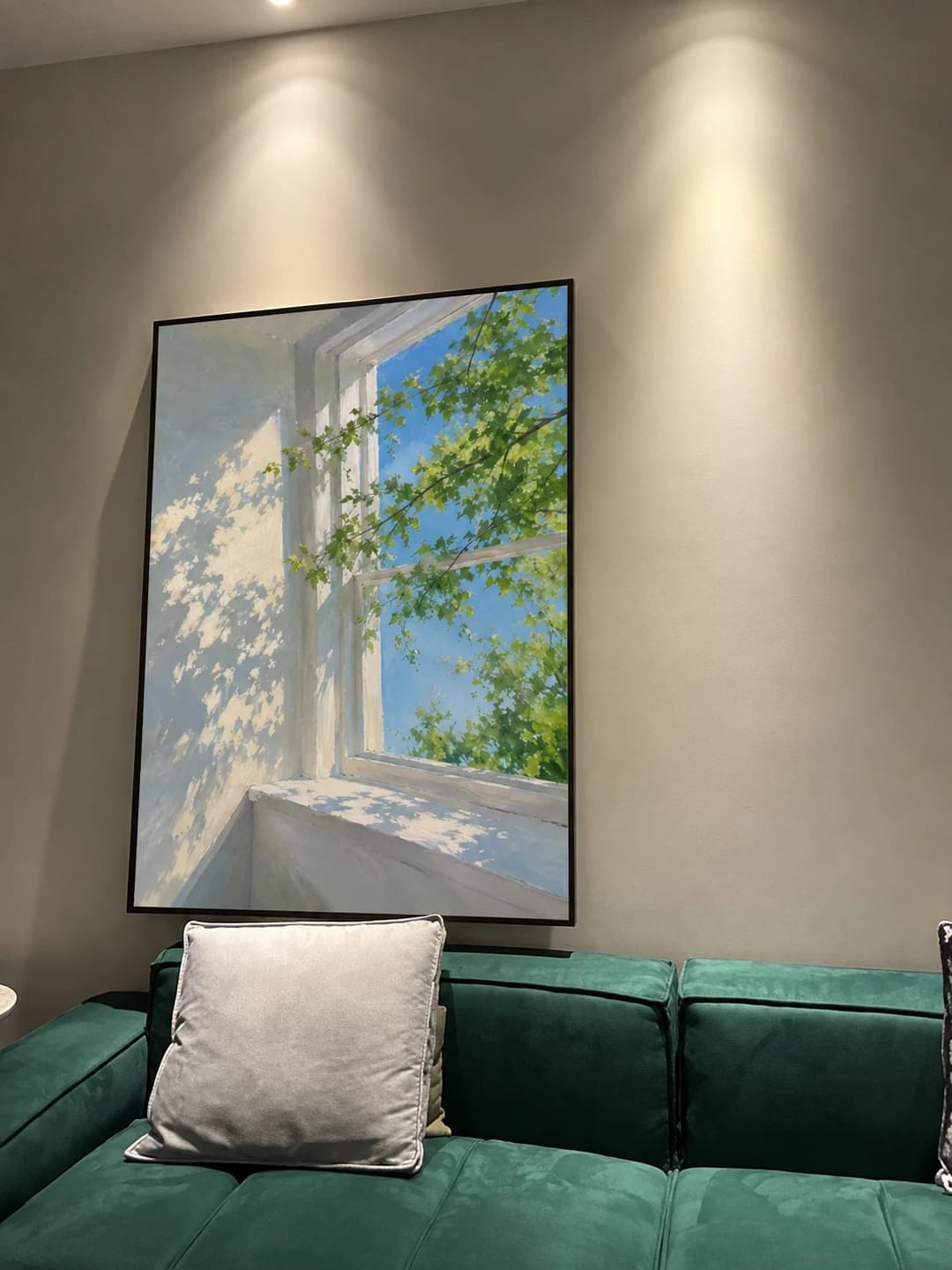 Customer photo review of Expressive Contemporary Art｜Summer Window Light