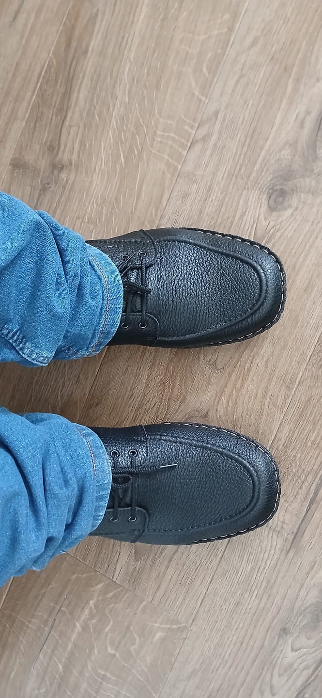 Customer photo review of Pantofi Barbati Piele Naturala Rieker RIEK 05214