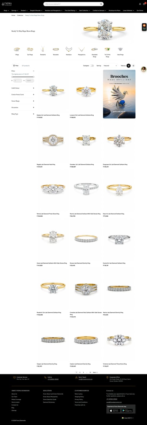Customer photo review of Teryne 50 Pointer Lab Diamond Solitaire Stud Earring
