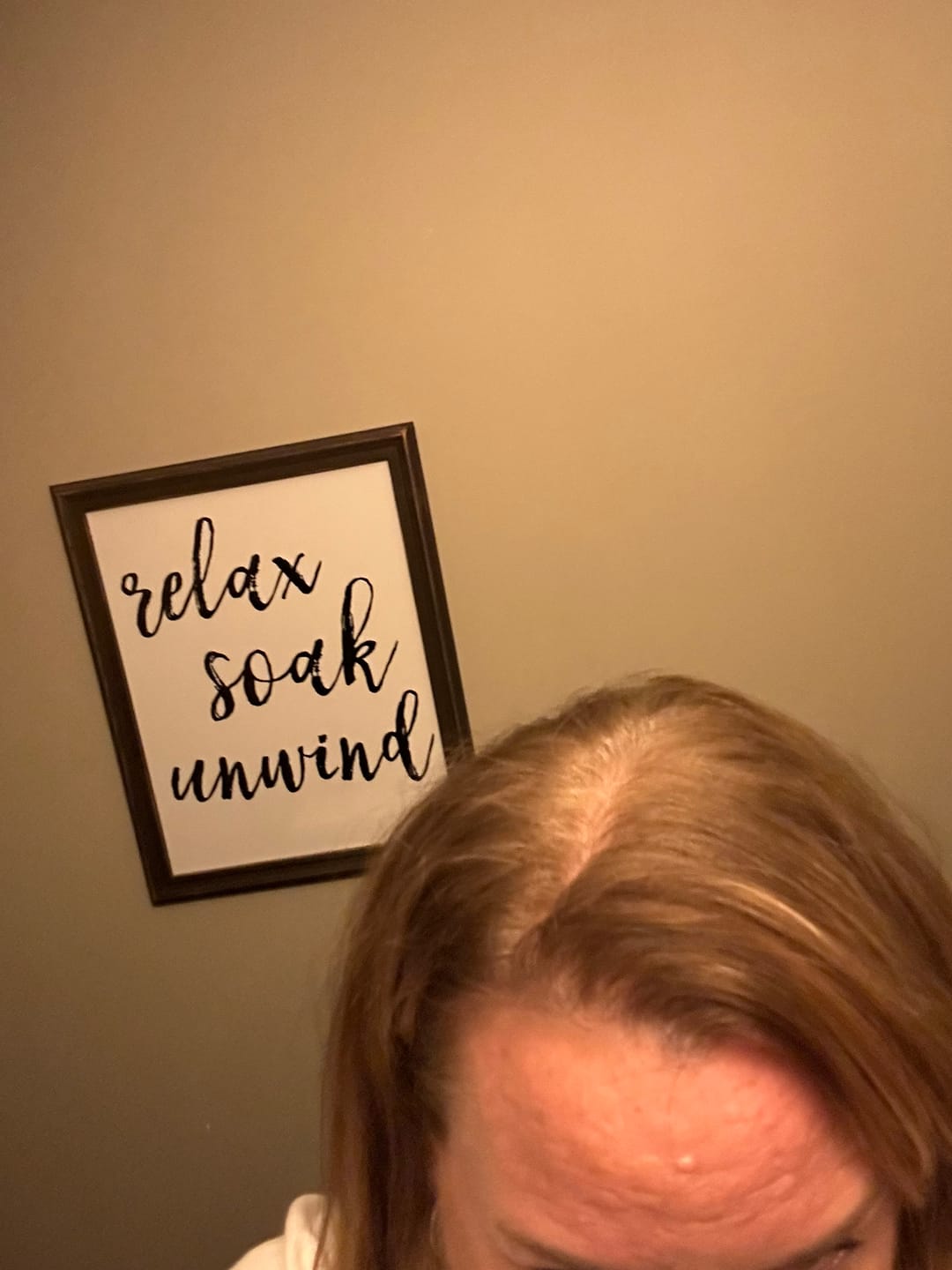 Customer photo review of Instant Dye Shampoo