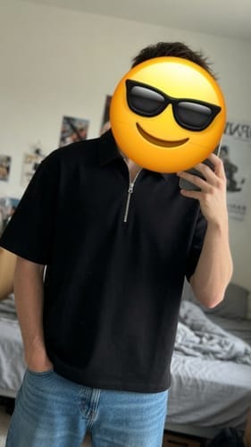 Customer photo review of Sweat Comme Des Garçons - Noir