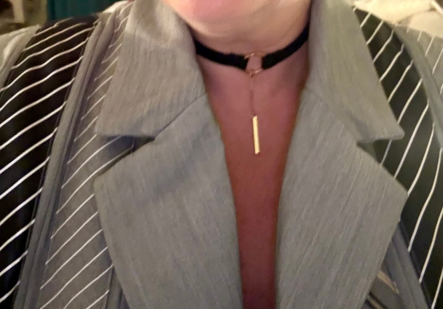 Customer photo review of SAVIOR-BLUEMULTI TIE BLAZER