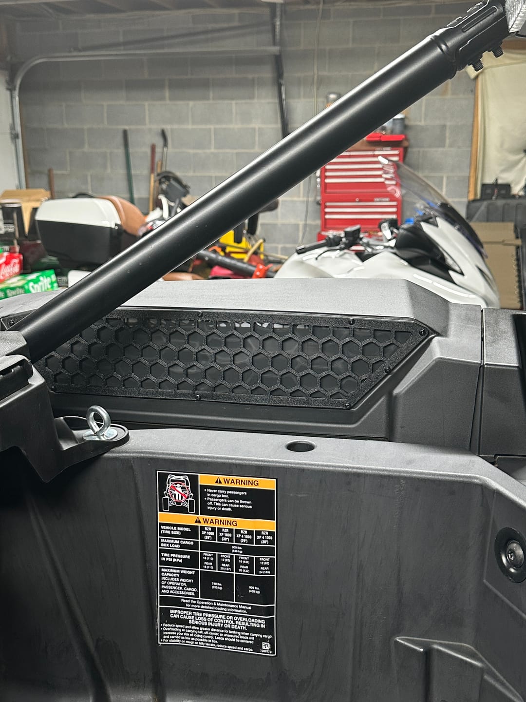 Customer photo review of 2024 - 2026 Polaris RZR XP and XP S 1000 Intake Covers