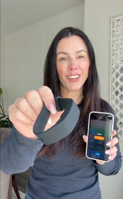 Customer photo review of Ryze Wake Up Band