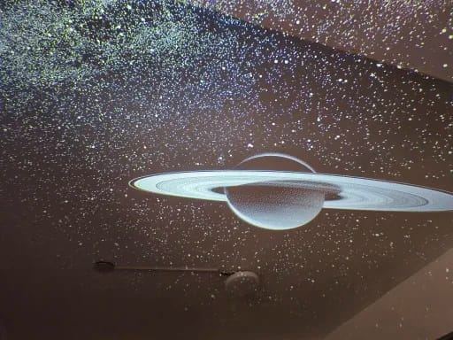 Customer photo review of NightSky™ — The Pocket Planetarium