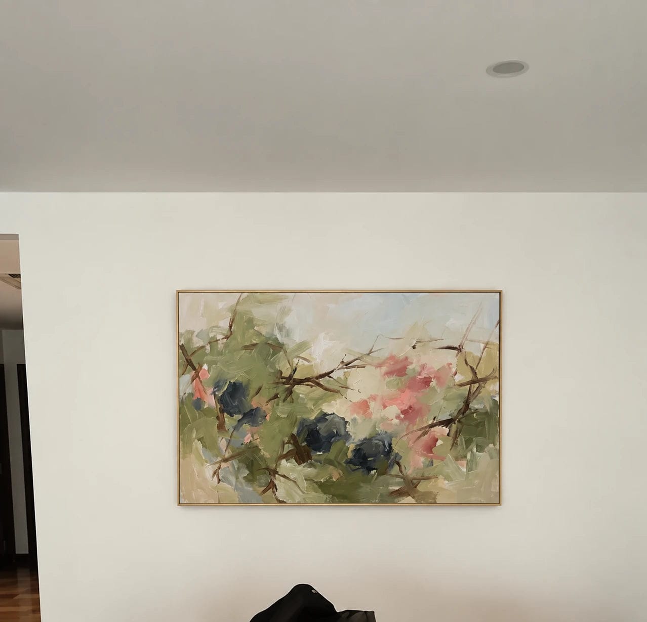 Customer photo review of Expressive Contemporary Art｜Garden Branch Abstraction