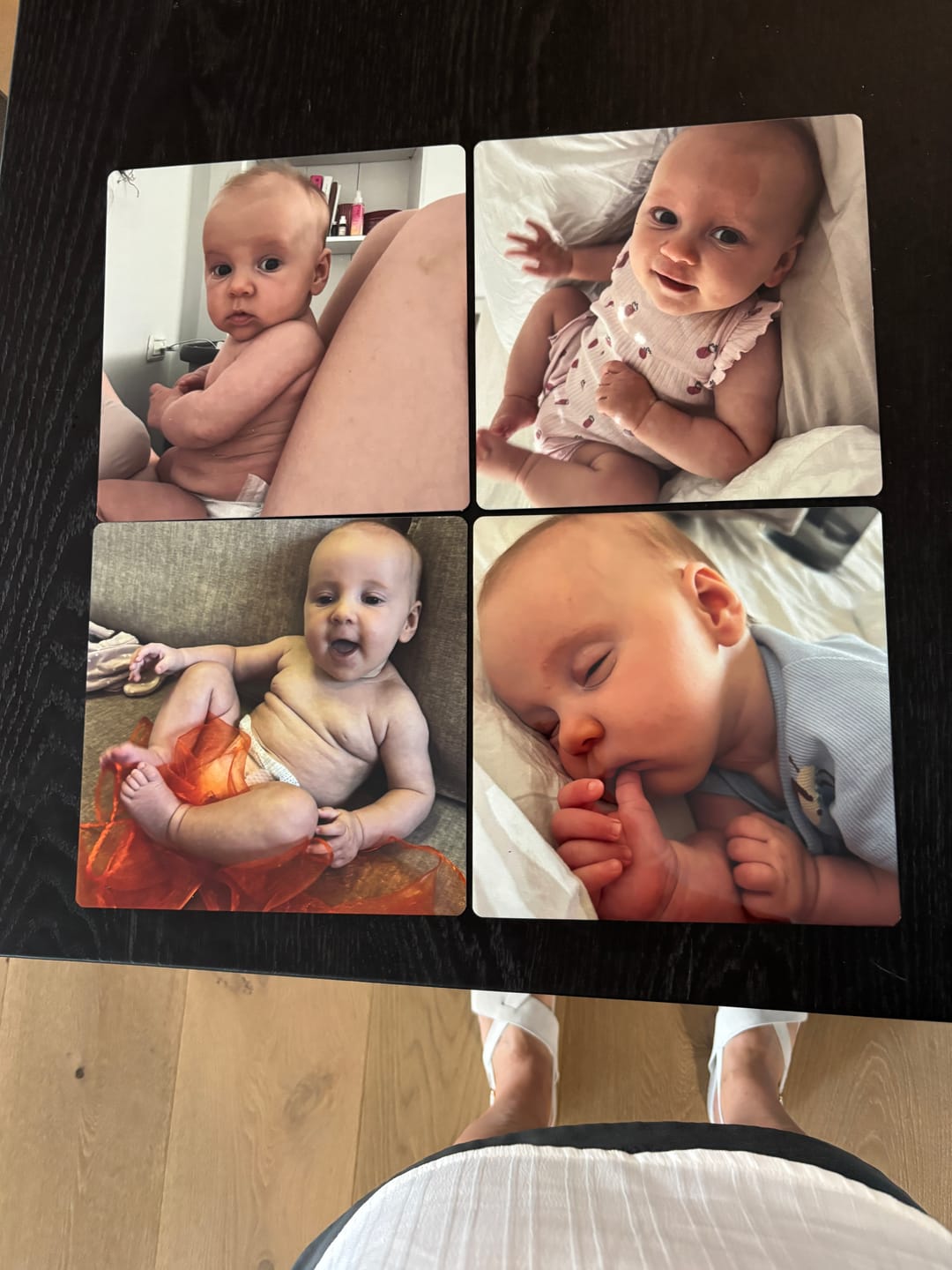 Customer photo review of קיר תמונות מתמגנטות