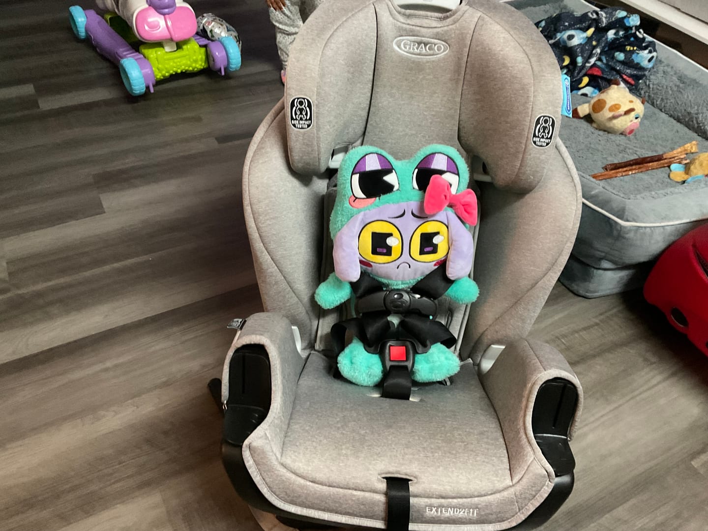 Customer photo review of Ribbit-Suit Jax Plush