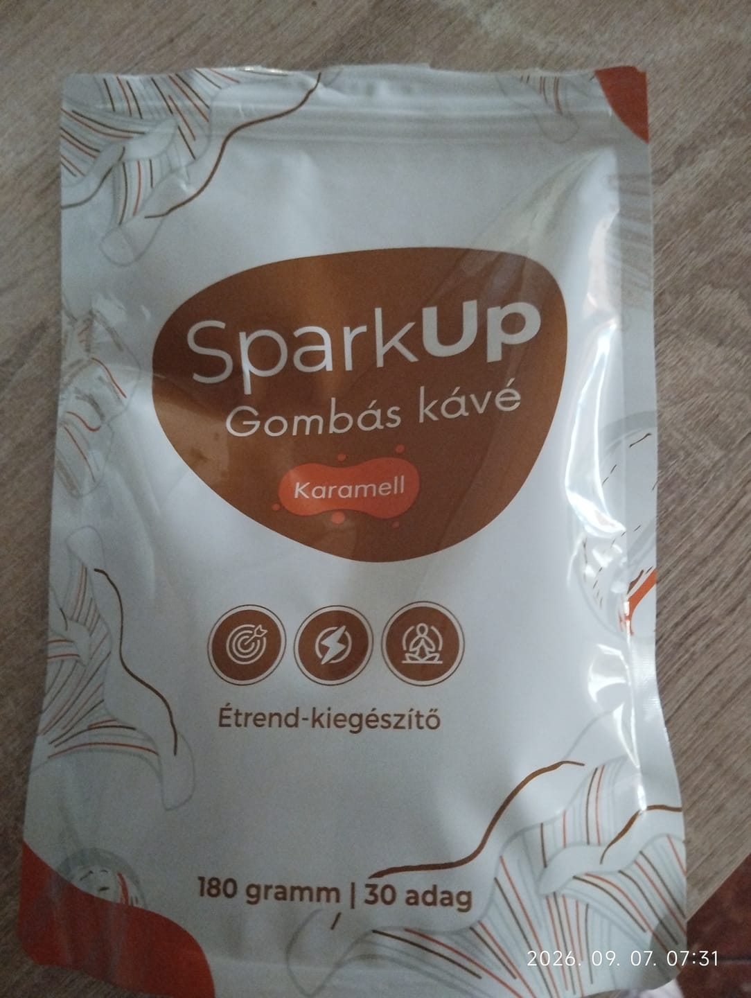 Customer photo review of SparkUp™ - Adaptogén kávékeverék gombákkal
