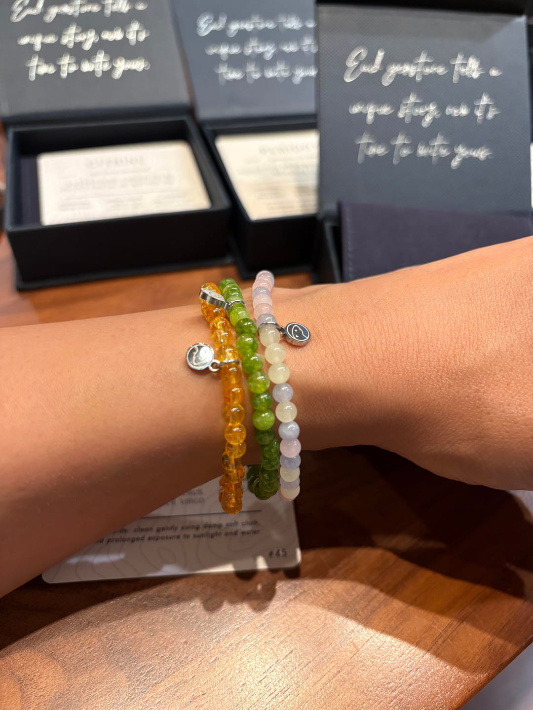 Customer photo review of Joy Bracelet Pack Mini