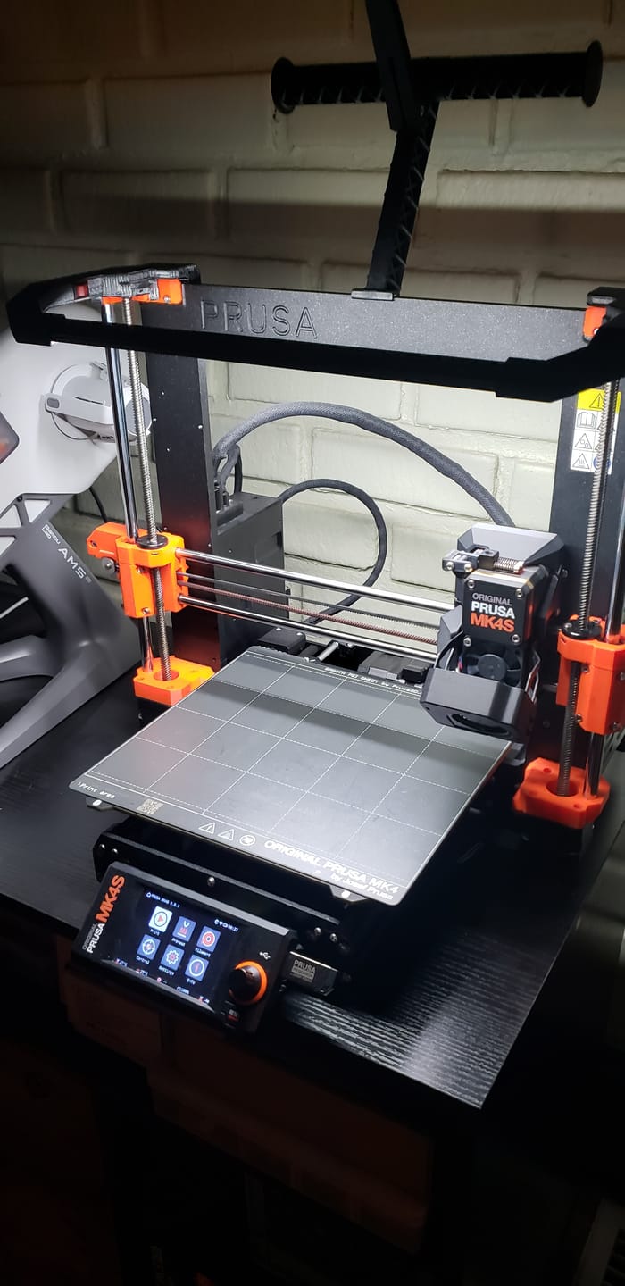 Customer photo review of Lightness And Durable Prusa MK4 3D Printer LED Light Bar  3D Printer Accessories