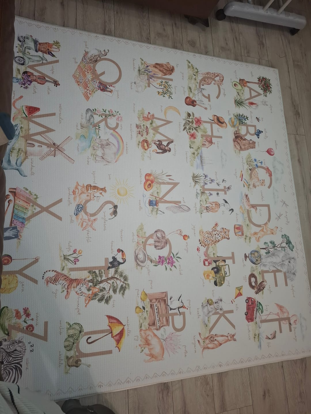 Customer photo review of ABC Storybook (Neutral)/ Natural Weave