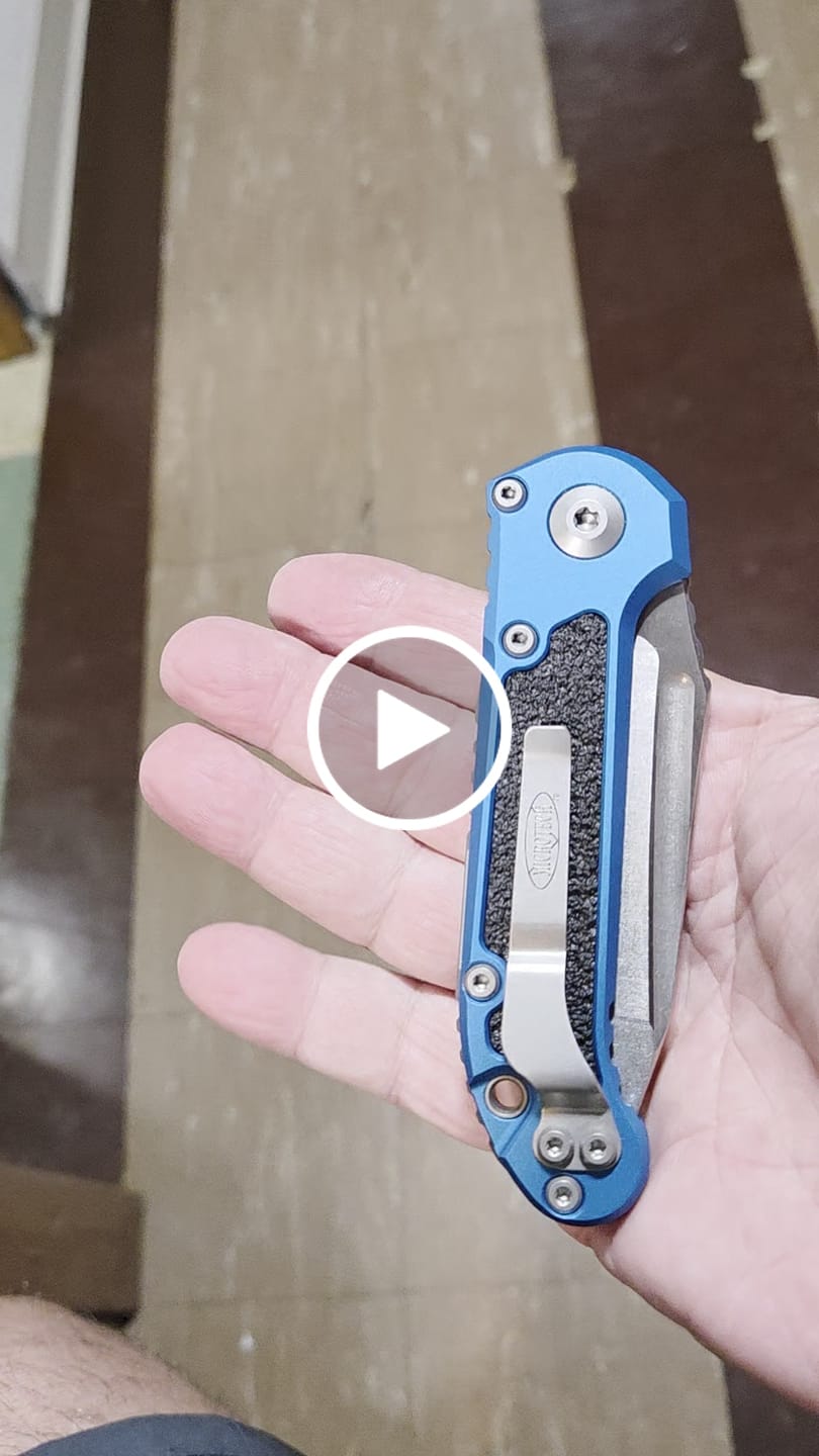Customer video review of L.U.D.T. Gen III Blue T/E, 3.5″ M390MK Blade, Blue Aluminum, Made in USA (1136-10BL)