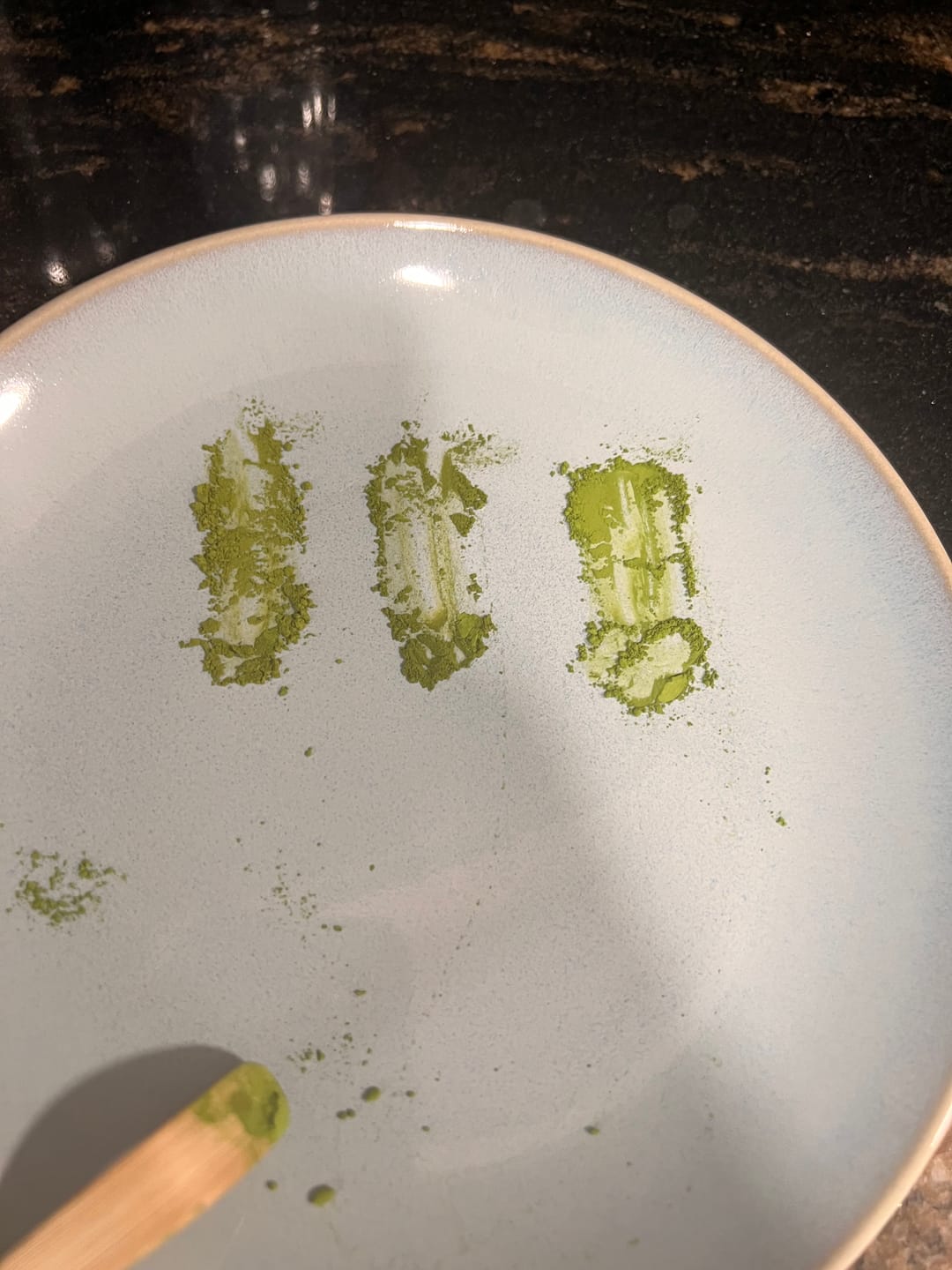 Customer photo review of Té Matcha Ceremonial Okumidori Gran Reserva