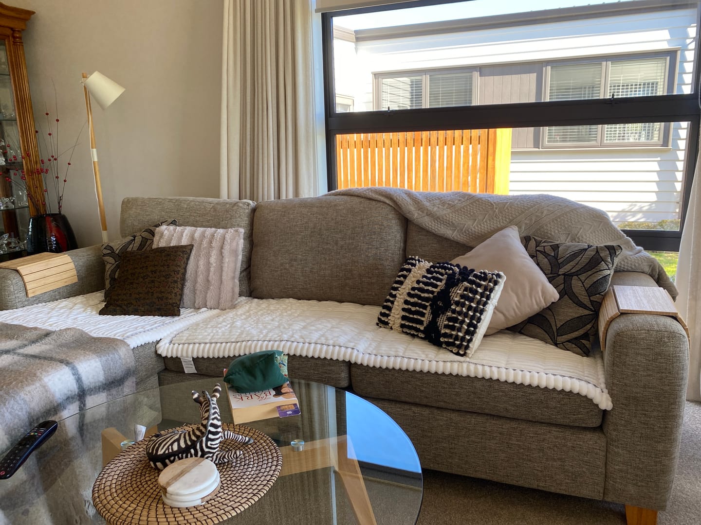 Customer photo review of Cosy Couch - Couch Cover