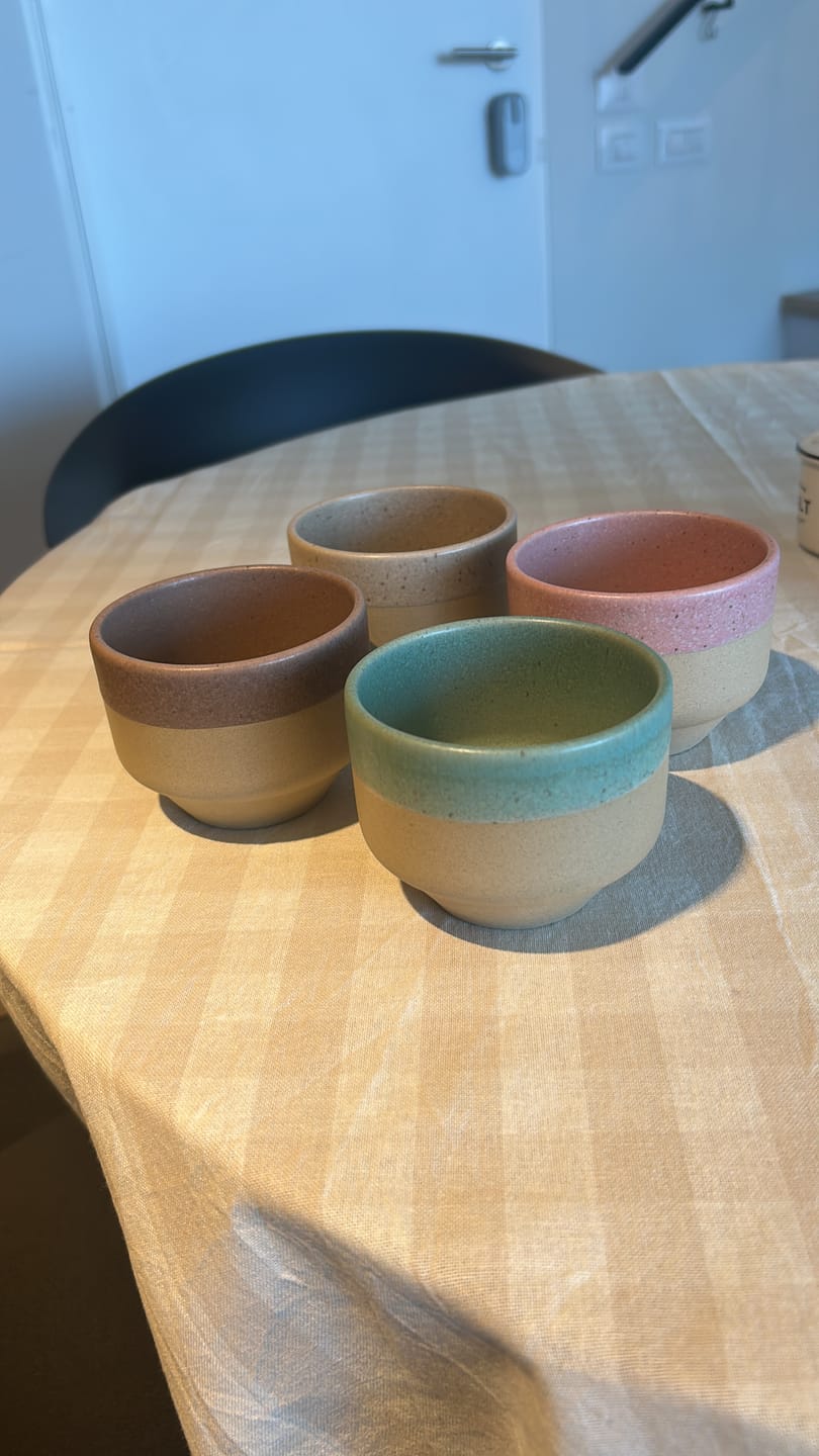 Customer photo review of כוס קפוצ׳ינו בינוני – סדרת שבתאי