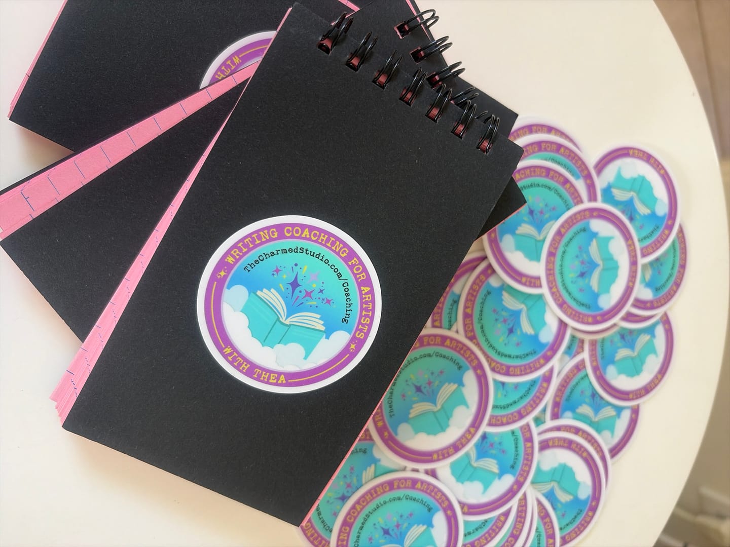 Customer photo review of Circle Stickers
