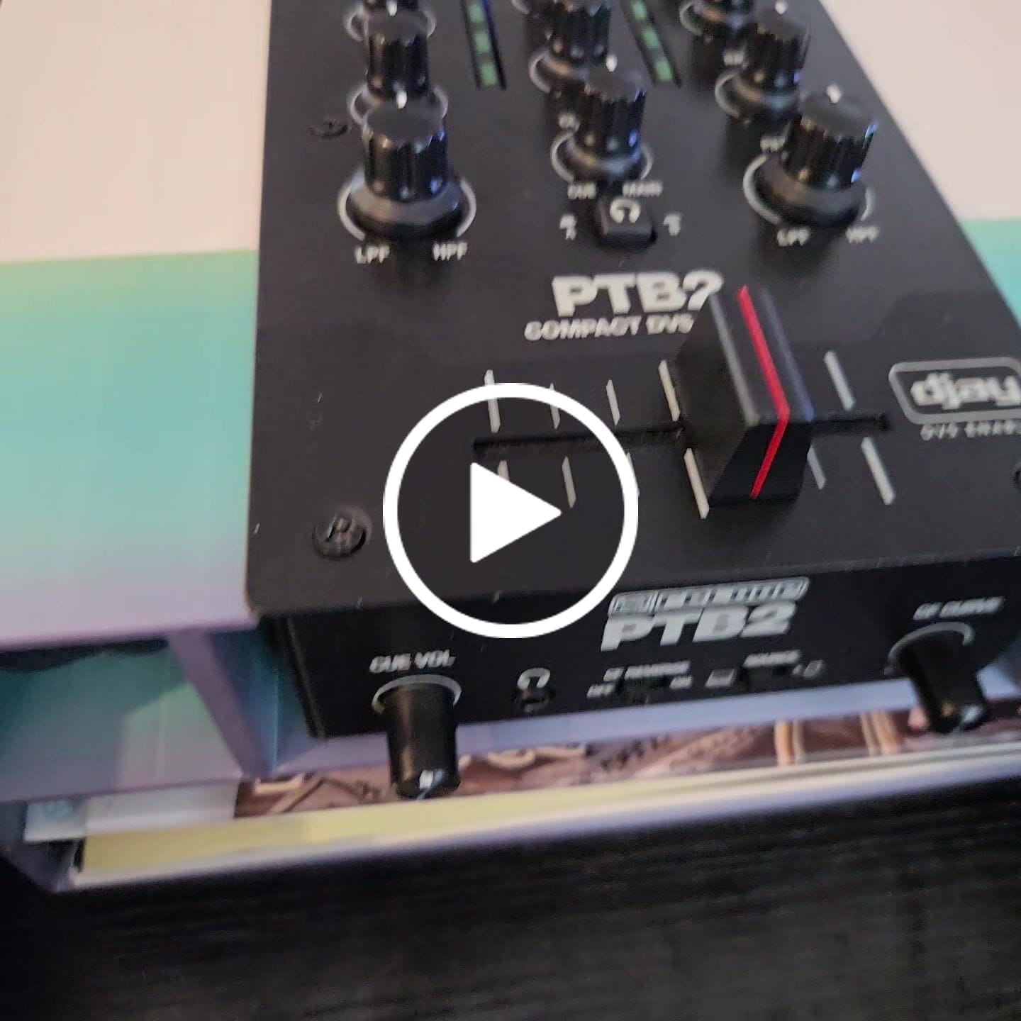 Customer video review of Reloop PTB-2 Portable & Compact 2+1-Channel DJ Mixer w/ BT Interface