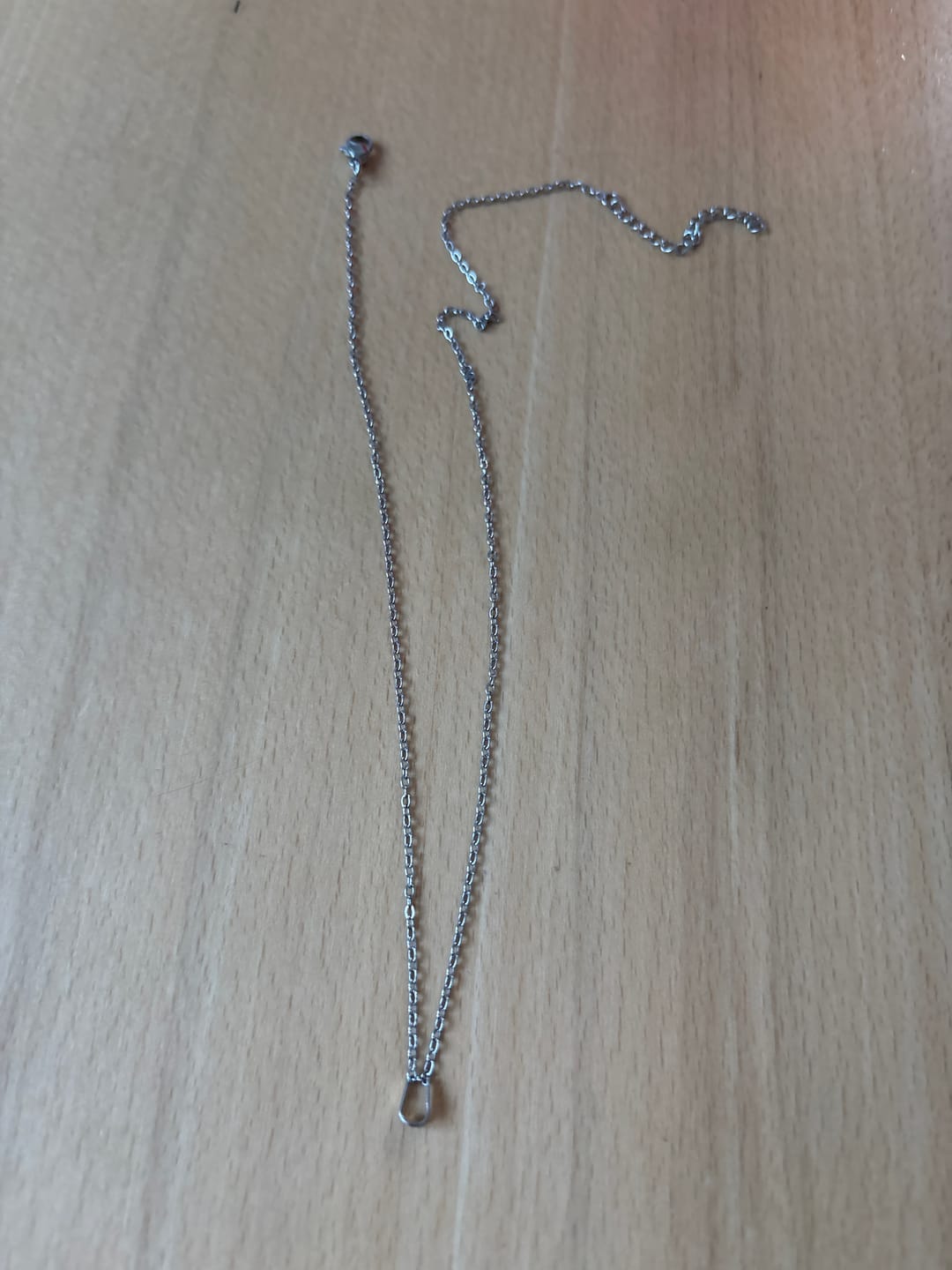 Customer photo review of Obsidian Halskette - Kreismedallion