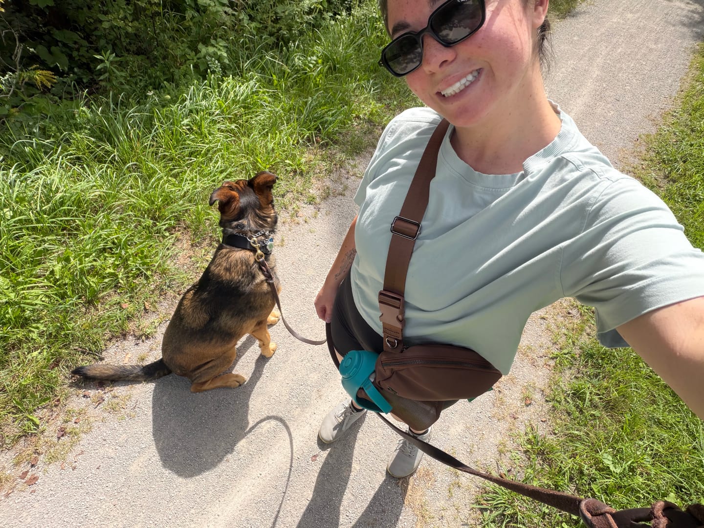 Customer photo review of Daily Belt Bag