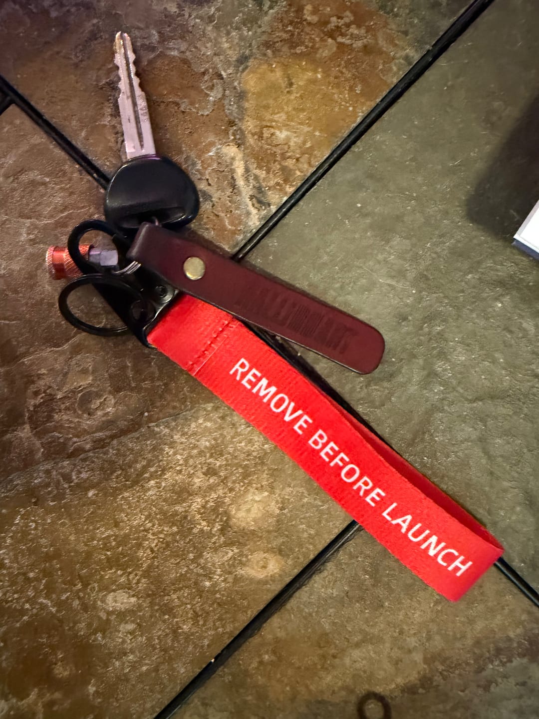 Customer photo review of 80Eighty® Remove Before Launch WristStrap